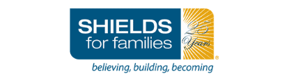 logo for shields for families business partner