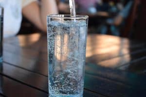 glass of water