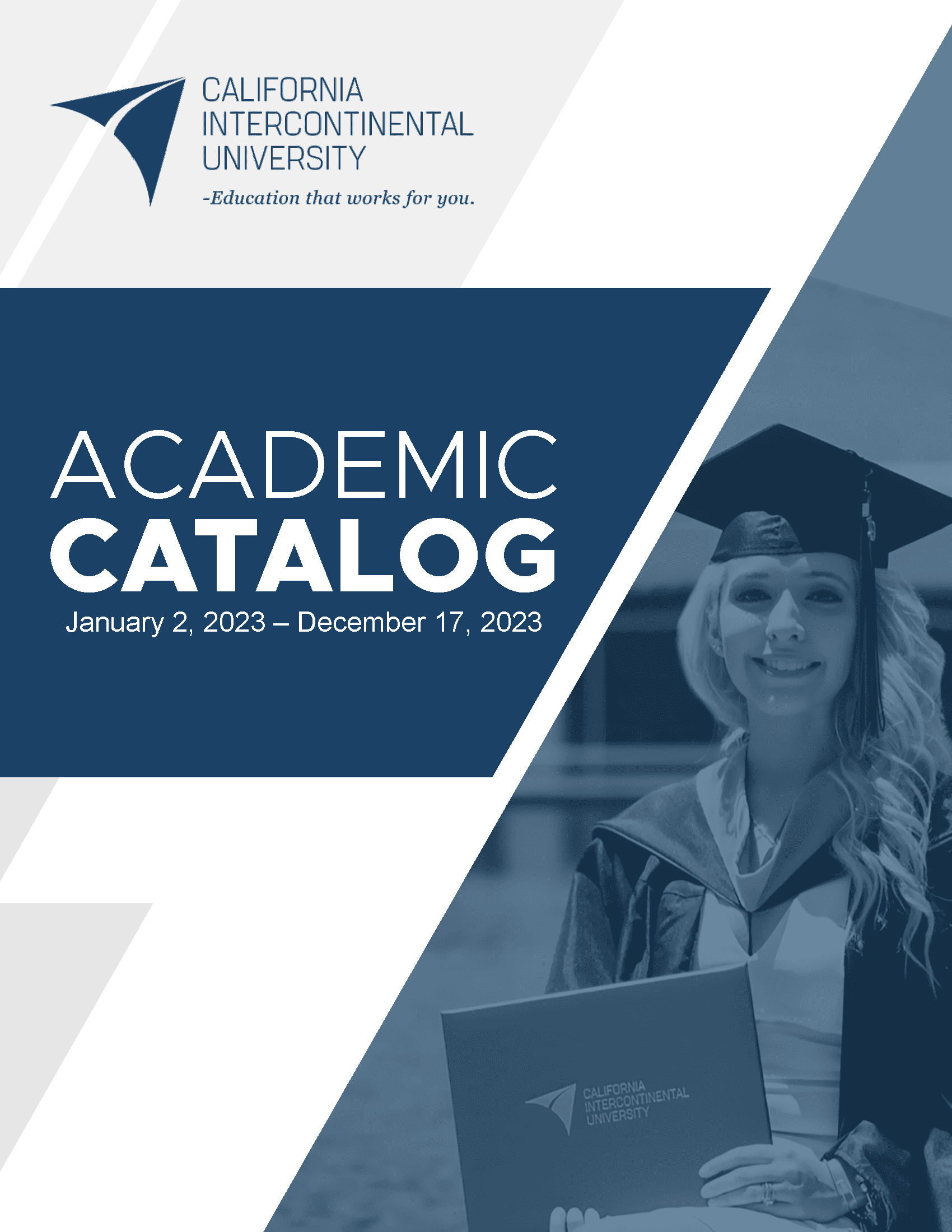 Academic Catalog California Intercontinental University