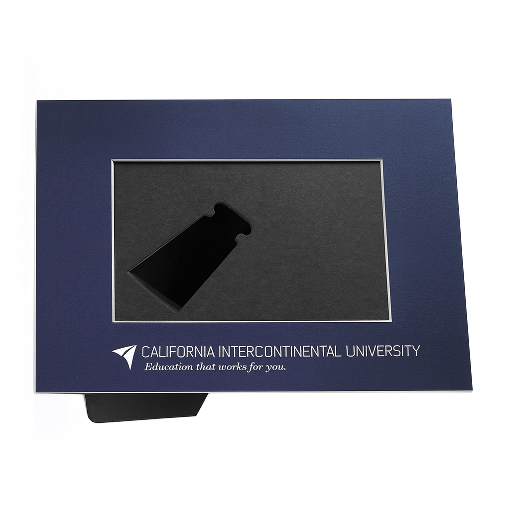 6x4 Horizontal Beveled Heavy Mat Board Frame - CIU Commencement 2025